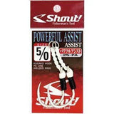 Shout Powerful Assist Hooks - Qty 2 by Shout at Addict Tackle