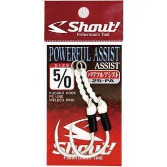 Shout Powerful Assist Hooks - Qty 2 by Shout at Addict Tackle