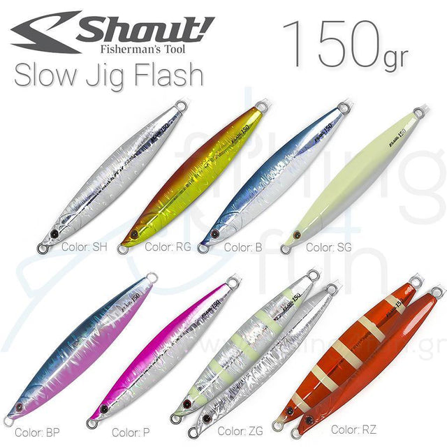 Shout Flash Jig 150g by Shout! at Addict Tackle
