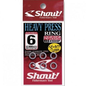 Shout Heavy Press Ring by Shout! at Addict Tackle