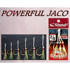 Shout Powerful Jaco Assist Jigging Hook - Qty 3 by Shout at Addict Tackle