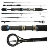 Silstar Crystal Blue Power Tip Spin & Baitcast Rods - Addict Tackle