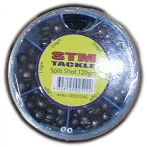 Split Shot Dial Pack 6 Sizes by STM Tackle at Addict Tackle