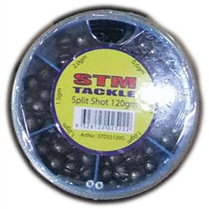 Split Shot Dial Pack 6 Sizes by STM Tackle at Addict Tackle