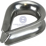 S/S WIRE THIMBLE 2MM by Sam Allen at Addict Tackle