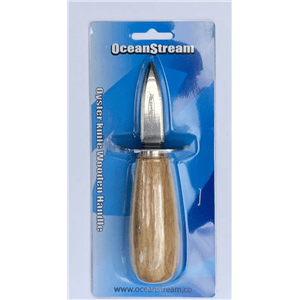 STM Oyster Knife Wooden Handle - Addict Tackle
