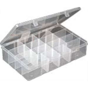 STM TACKLE BOX Clear Deep Adjustable Compartments - Addict Tackle