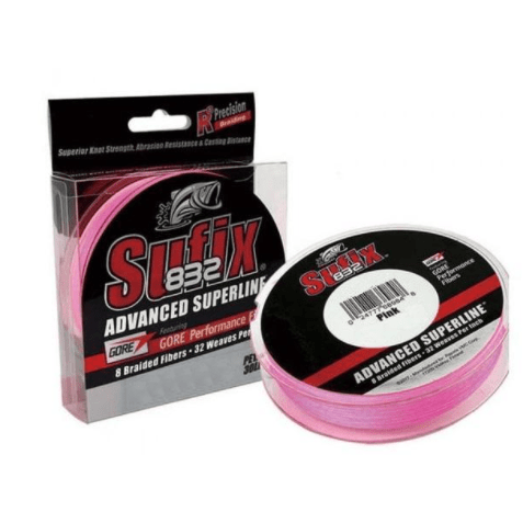 Sufix 832 Advanced Superline Braid Pink - 300yd - Addict Tackle