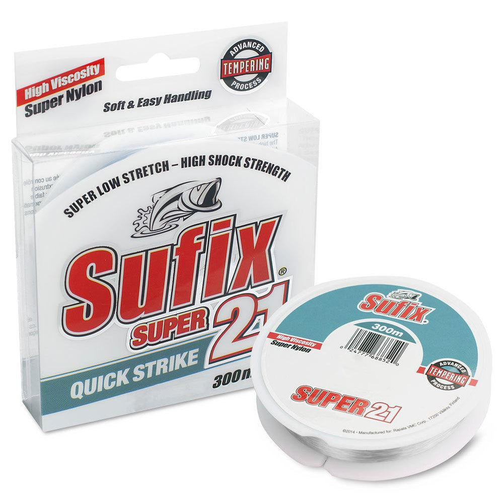 Sufix Super 21 Mono Line - 300m by Sufix at Addict Tackle