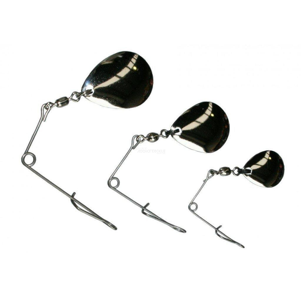 Tackle Tactics Jig Spinner Nickel by Tackle Tactics at Addict Tackle