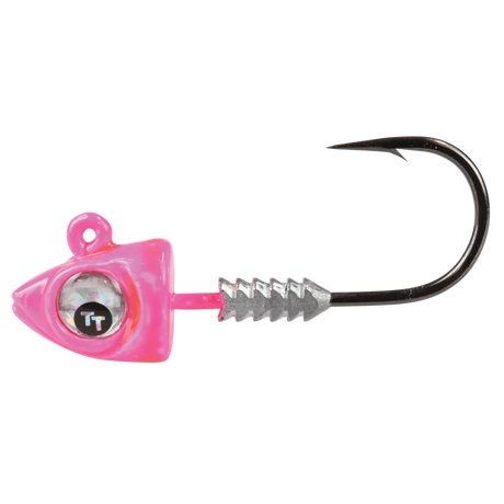 Tackle Tactics Big EyeZ Jighead Pink - Addict Tackle