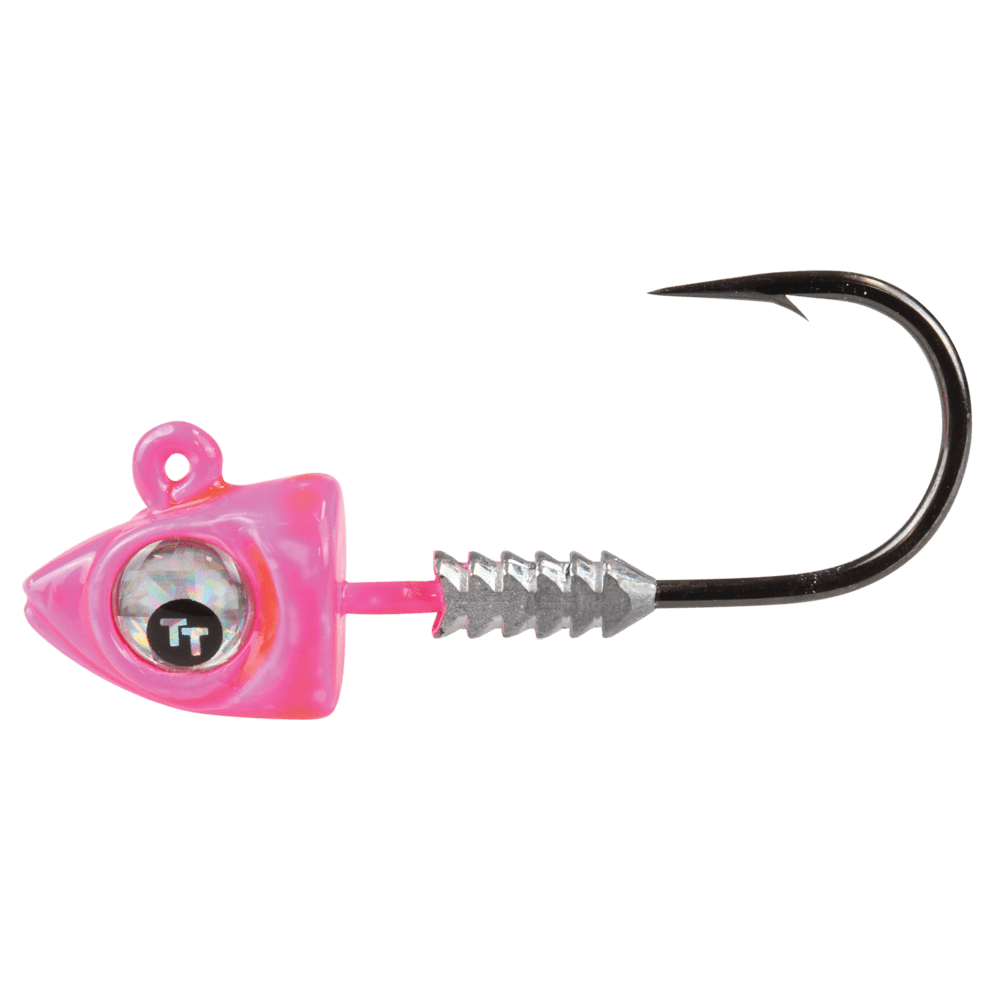 Tackle Tactics Big EyeZ Jighead Pink - Addict Tackle