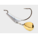 Tackle Tactics Chinlock Spinz Weighted Bladed Weedless Gold - Addict Tackle