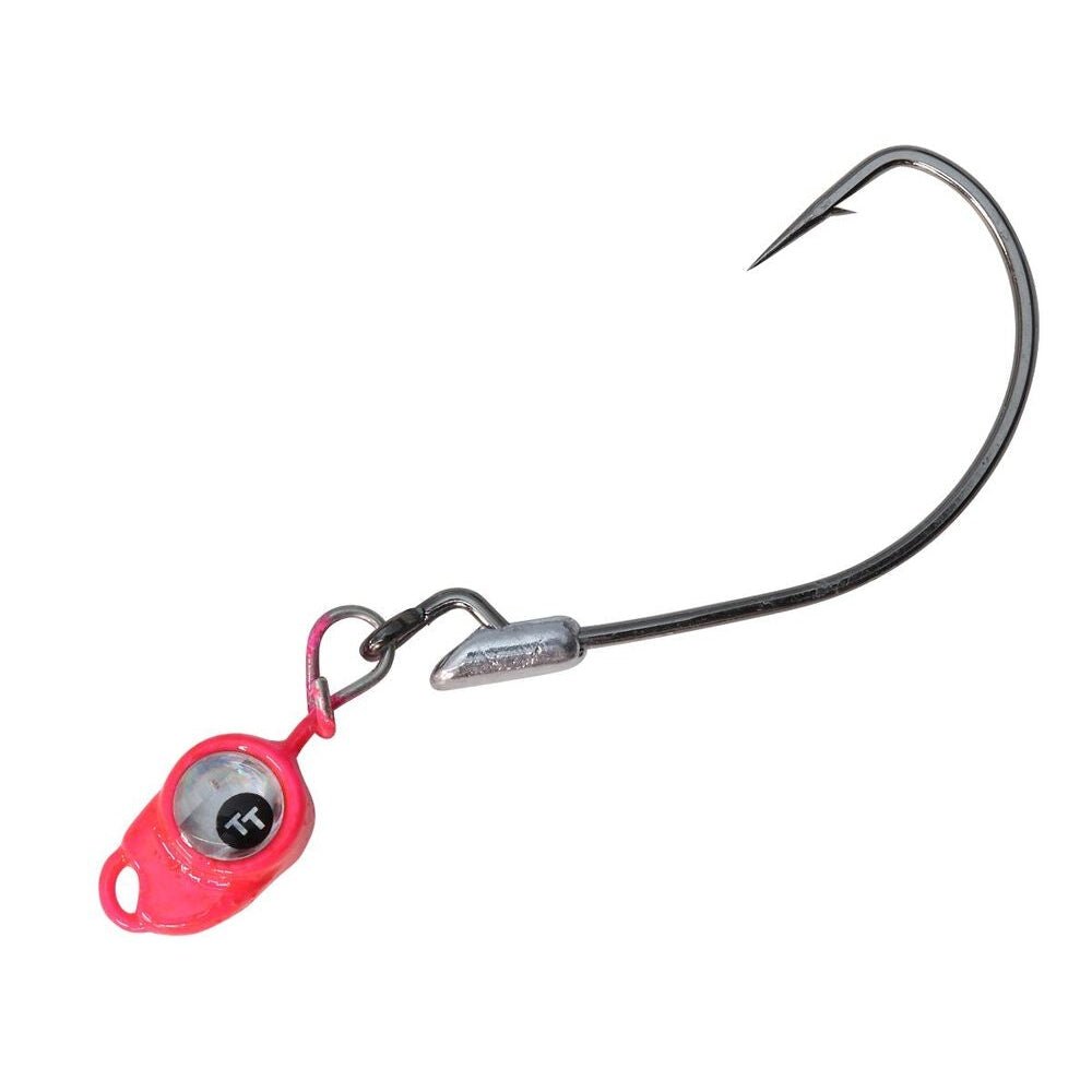 Tackle Tactics Snake Eyez Jig Head Pink - Addict Tackle