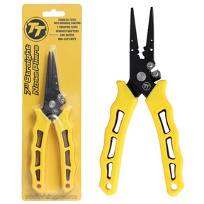 TT 7'' Straight Nose Pliers - Addict Tackle