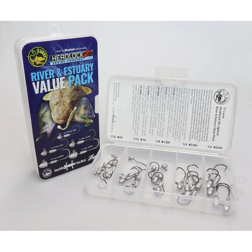 TT Lures River and Estuary Jid Heads Value Pack - Addict Tackle