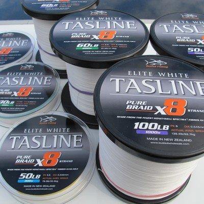 Tasline Elite Braid White 1000m by Tasline at Addict Tackle