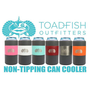 Toad Fish Non-Tipping Can Cooler by Tackle Tactics at Addict Tackle