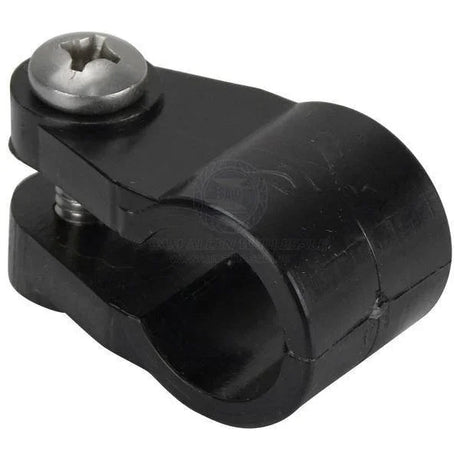 Tube Clamp 25mm Black With Nut by Sam Allen at Addict Tackle