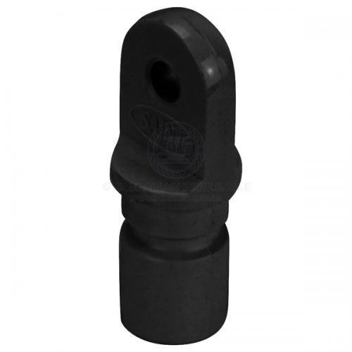 Canopy Tube End - 19mm X 1.6mm Black by Sam Allen at Addict Tackle