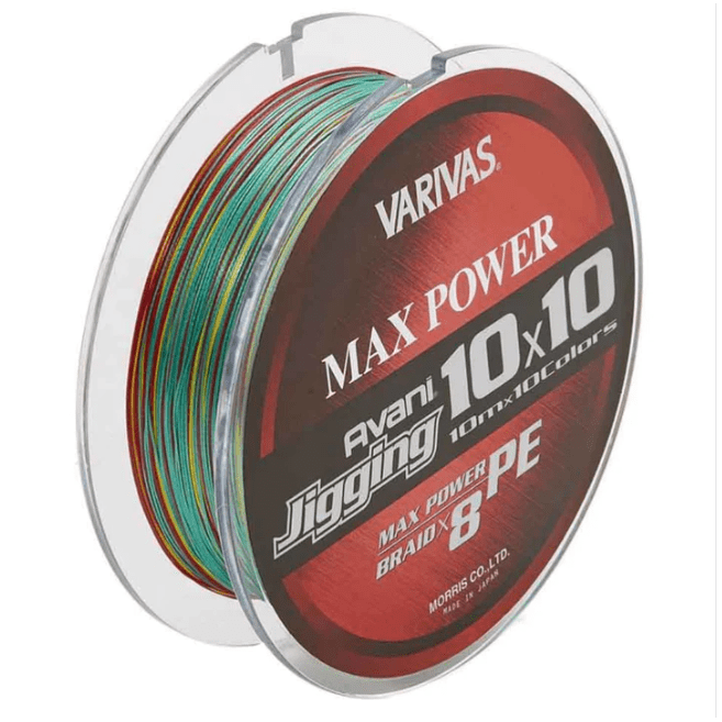 Varivas Avani Jigging Max Power 10x10 X8 Braid Fishing Line 300m - Addict Tackle