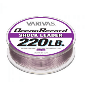 Varivas Ocean Record Shock Leader 50m - Addict Tackle