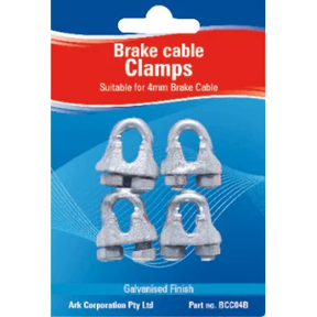 Brake Cable Clamps Set Of 4 - Addict Tackle