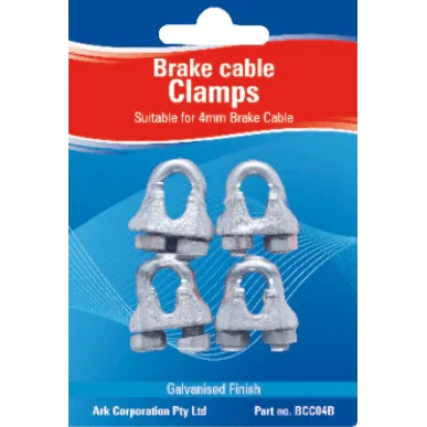 Brake Cable Clamps Set Of 4 - Addict Tackle