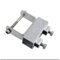 Galvanised Tube Side Adjuster Bracket Heavy Duty - Addict Tackle