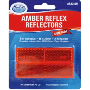 Trailer Self Adhesive 22x85mm Clearance Reflector - Addict Tackle