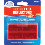 Trailer Self Adhesive 22x85mm Clearance Reflector - Addict Tackle