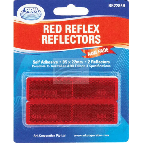 Trailer Self Adhesive 22x85mm Clearance Reflector - Addict Tackle