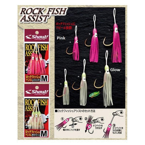 Shout Rock Fish Assist Pink by Shout at Addict Tackle