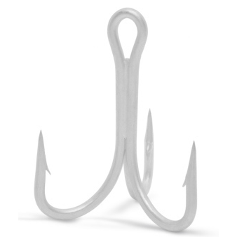 VMC 8527 - Fishfighter 4X - Strong Treble Tinned - Addict Tackle