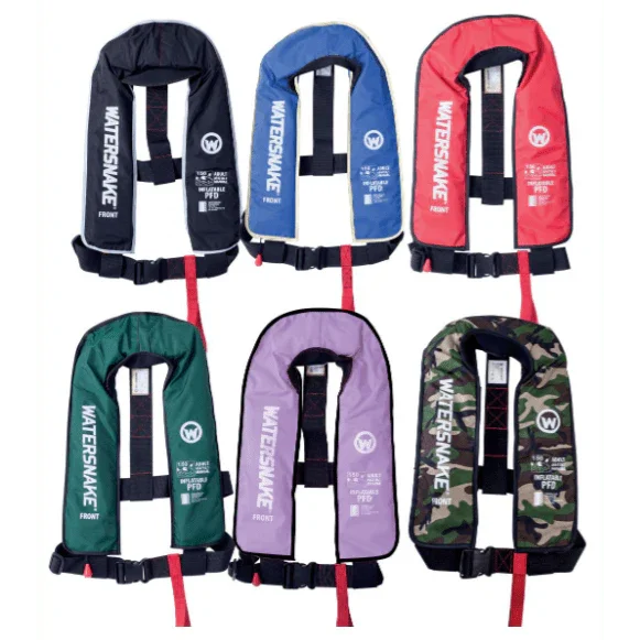 Watersnake Manual Inflatable PFD Level 150 - Addict Tackle
