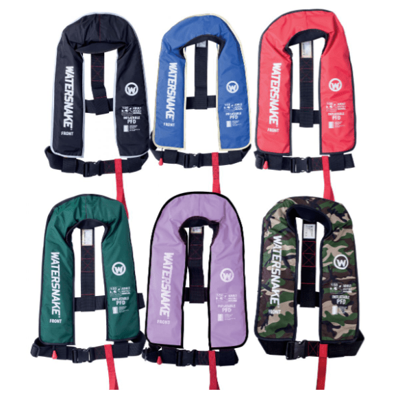Watersnake Manual Inflatable PFD Level 150 - Addict Tackle