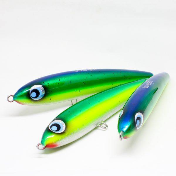 West Coast Poppers- Slow Sinking Reef Stick 80g by West Coast Poppers at Addict Tackle