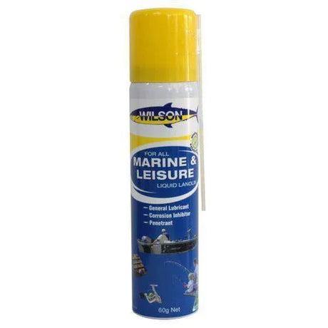 Wilson Liquid Lanolin Marine and Leisure Spray 60g by Wilson at Addict Tackle
