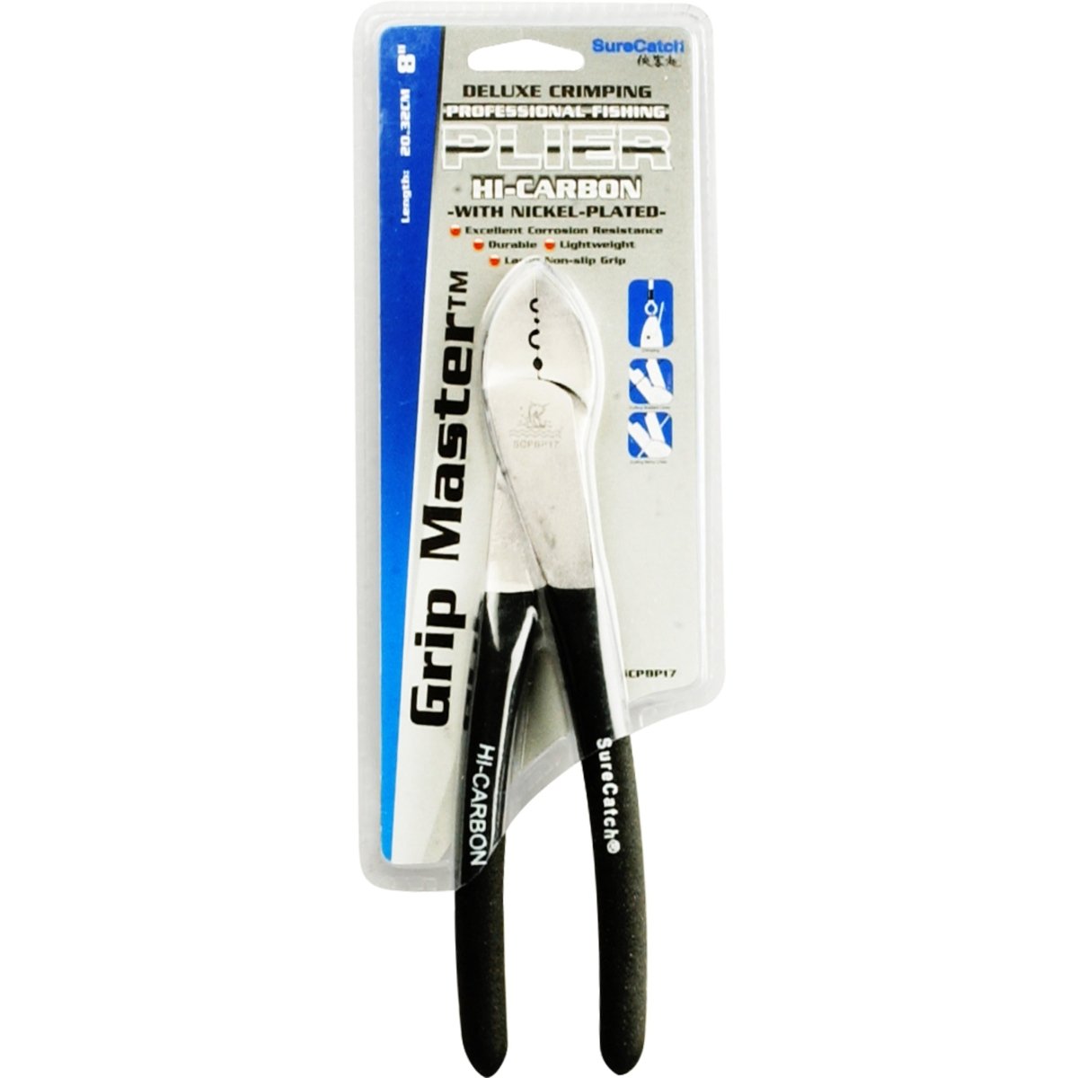 Sure Catch 10&quot; Deluxe Crimping Chrome - Addict Tackle