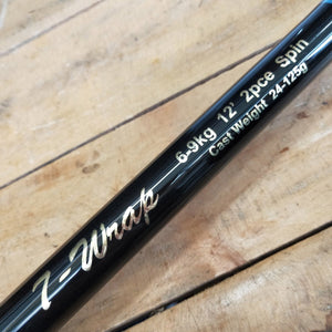 Wilson 7 Wrap 12' 6 - 9kg Spin 2 pc Surf Rod - Addict Tackle