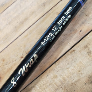 Wilson 8 Wrap 12' 8 - 12kg Spin 2 pc Surf Rod - Addict Tackle