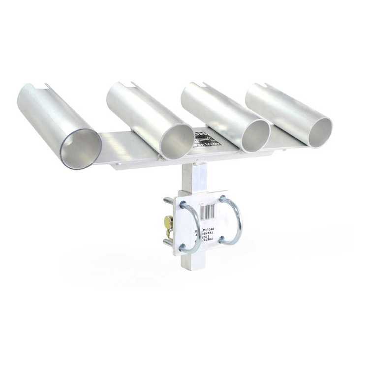 Wilson 4-Hole Bull Bar Rod Holders