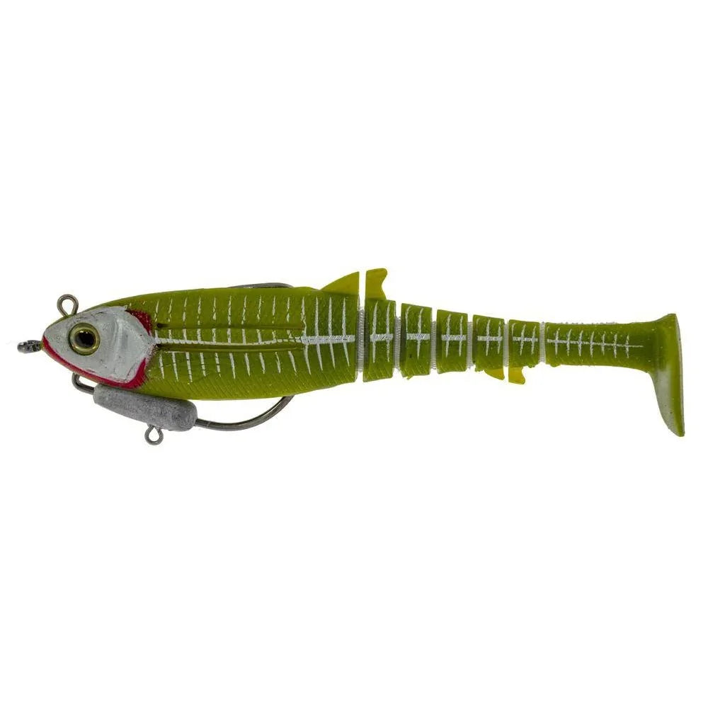 Flat Shad X Weedless Soft Plastic - 170mm - 45 Gram - Addict Tackle