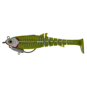 Flat Shad X Weedless Soft Plastic - 170mm - 45 Gram - Addict Tackle