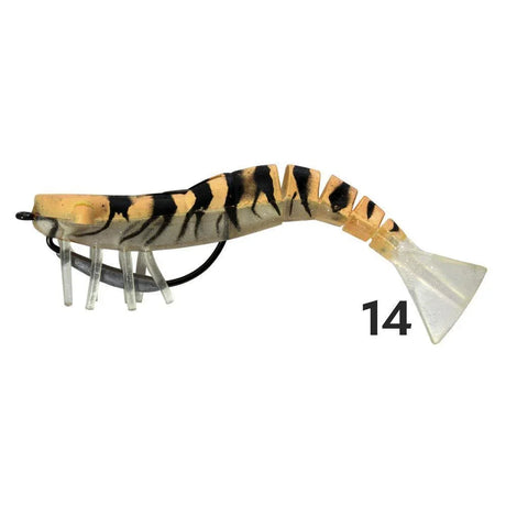 Zerek Live Shrimp Soft Lure - 89mm by Zerek at Addict Tackle
