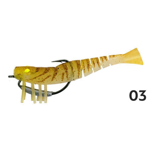 Zerek Live Shrimp Soft Lure - 89mm by Zerek at Addict Tackle