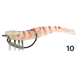 Zerek Live Shrimp Soft Lure - 89mm by Zerek at Addict Tackle