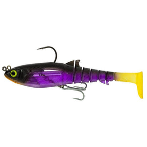 Zerek Flat Shad X Jighead Soft Plastic - 145mm - 52 Gram - Addict Tackle