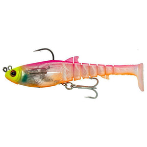Zerek Flat Shad X Jighead Soft Plastic - 145mm - 52 Gram - Addict Tackle
