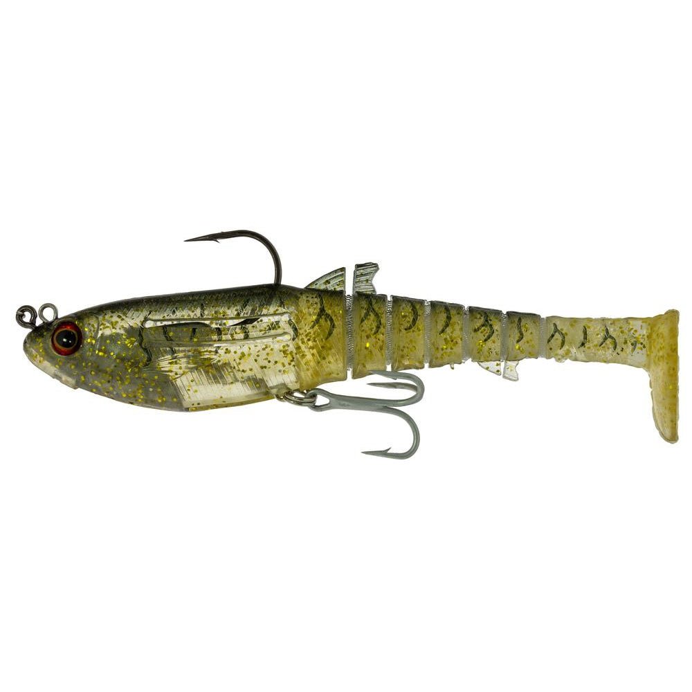 Zerek Flat Shad X Jighead Soft Plastic - 90mm - 8 Gram - Addict Tackle